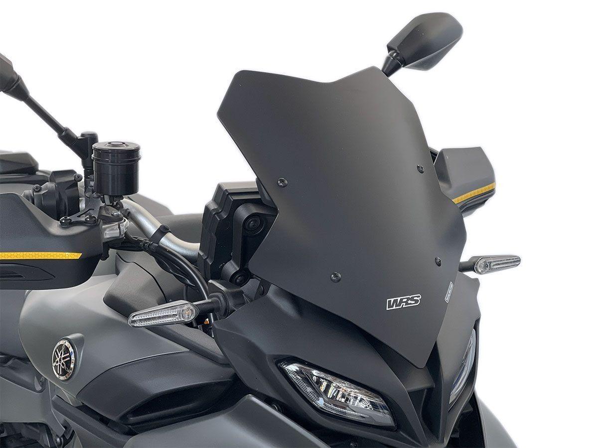 YA039NO - WRS Windscreen Sport For Yamaha MT-09 ABS 2018-2020 40 cm (15-3/4") - Black