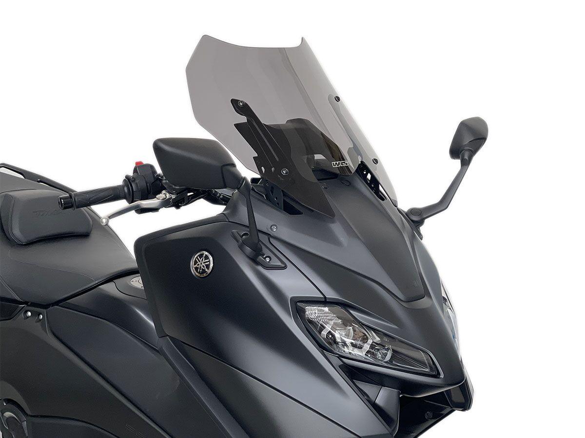 YA023FS - WRS Windscreen For Yamaha XP 560 T-Max ABS 2022-2024 32 cm (12-1/2") - Dark Smoke