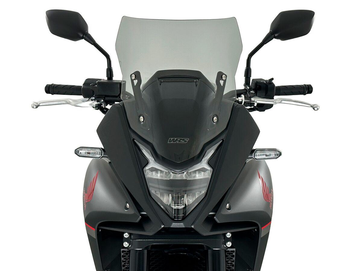 Wrs Dark Smoke Ho063fs - Windscreen For Honda Xl750 Abs 2023-2024 35.5 Cm (14")