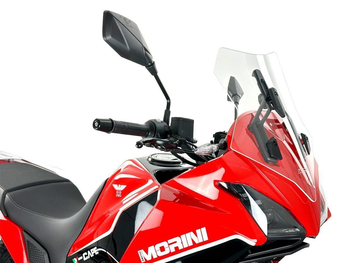 MM002T - WRS Windscreen Sport X-Cape 650 For Moto Morini X-Cape 650 ABS 2023-2024 43 cm (17") - Clear