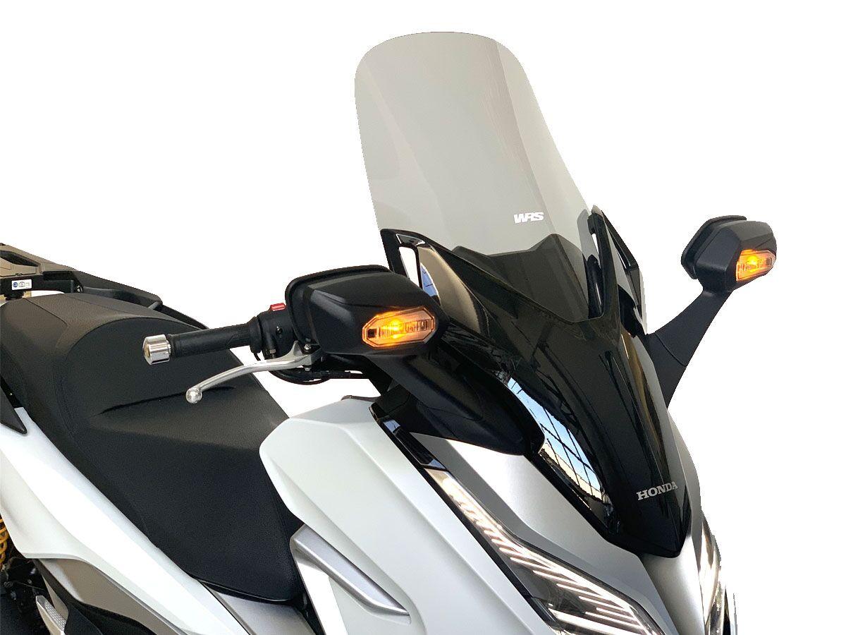 HO022F - WRS Windscreen for Scooter For Honda NSS 125 ABS 2018-2022 46 cm (18-1/8") - Smoke