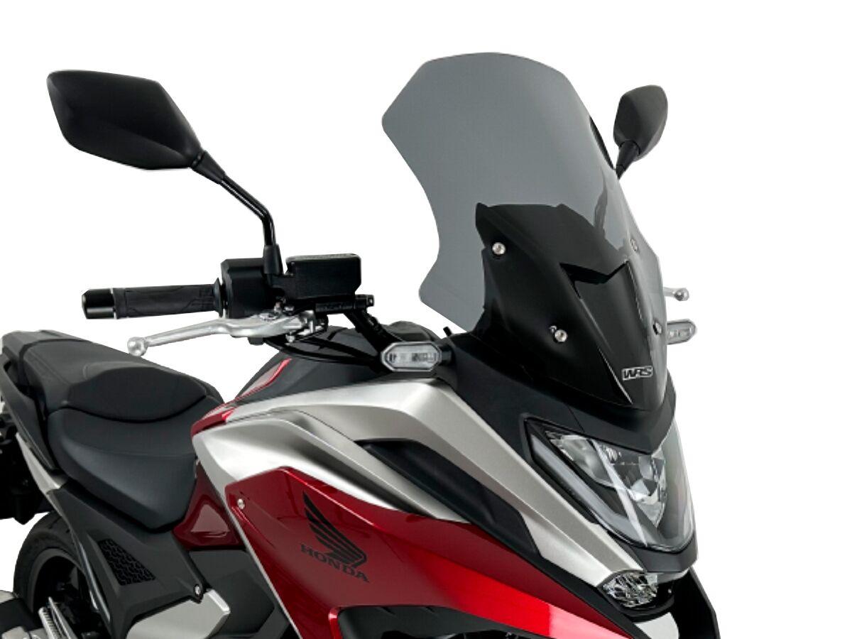 Wrs Dark Smoke Ho067fs - Windscreen For Honda Nc 750 X Abs 2021-2024 45 Cm (17-3/4")