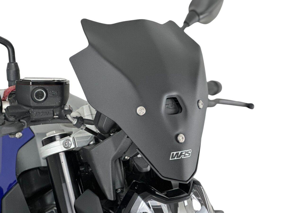 BM101NO - WRS Windscreen For BMW F 900 R ABS 2020-2024 29.5 cm (11-5/8") - Black
