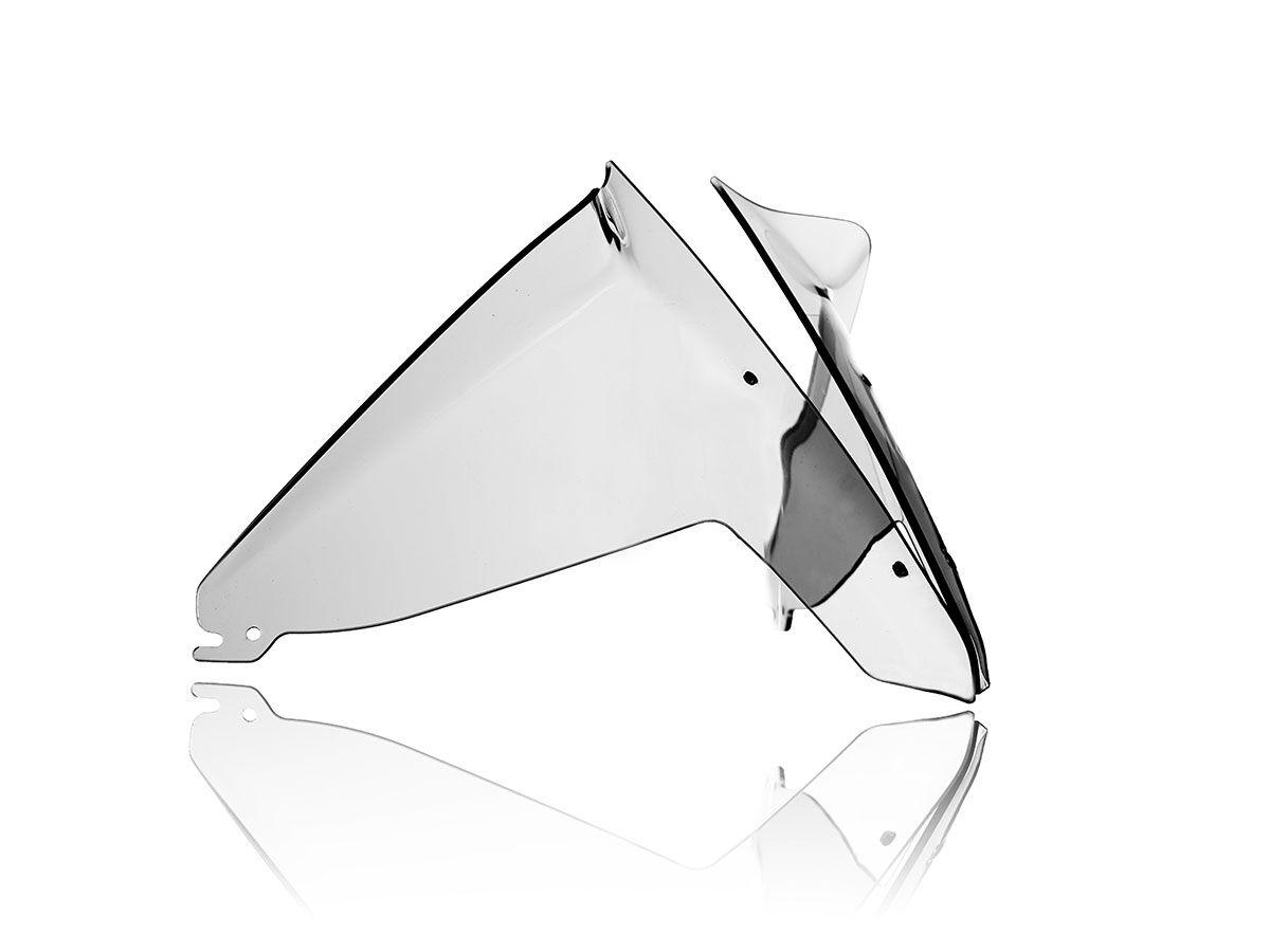 Wrs Smoke Ya018f - Wind Deflectors For Yamaha Xtz 690 2019-2022
