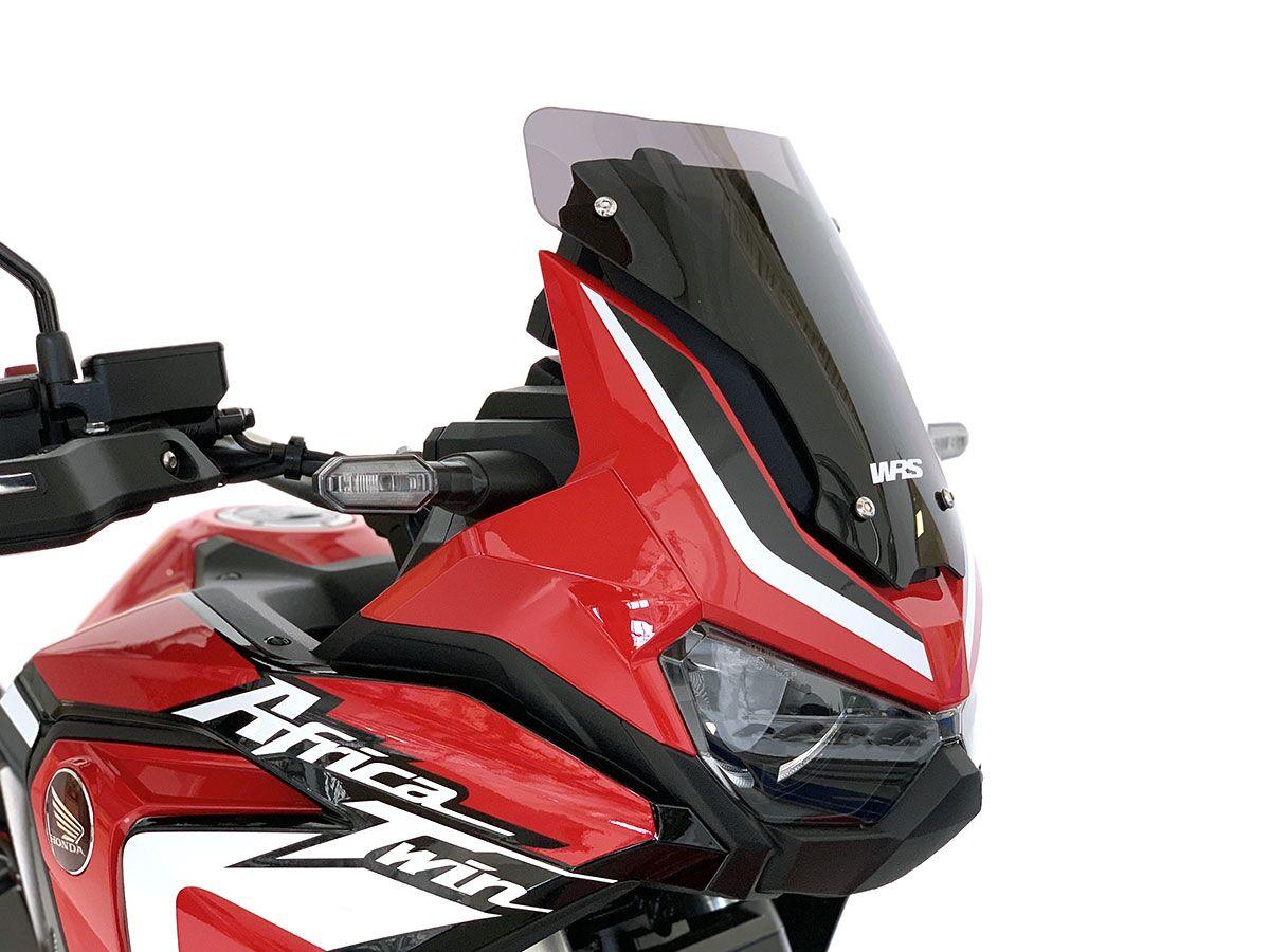 HO031FS - WRS Windscreen For Honda CRF1100L ABS Africa Twin 2020-2023 29 cm (11-1/2") - Dark Smoke