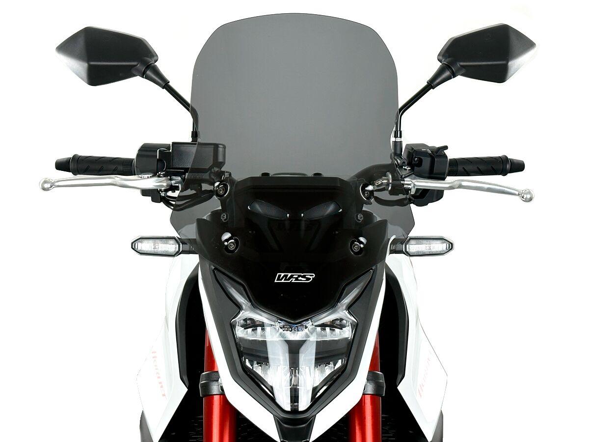 Wrs Dark Smoke Ho059fs - Windscreen For Honda Cb 750 Abs 2023-2024 43 Cm (17")