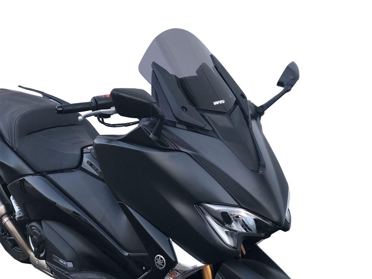 YA003FS - WRS Windscreen For Yamaha XP 530 T-Max ABS 2017-2019 37 cm (14-1/2") - Dark Smoke