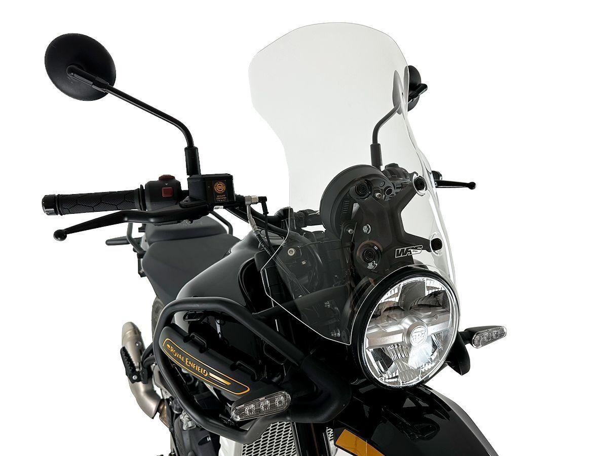 RE001T - WRS Windscreen For Royal Enfield Himalayan 450 ABS 2024-2025 37.5 cm (14-3/4") - Clear