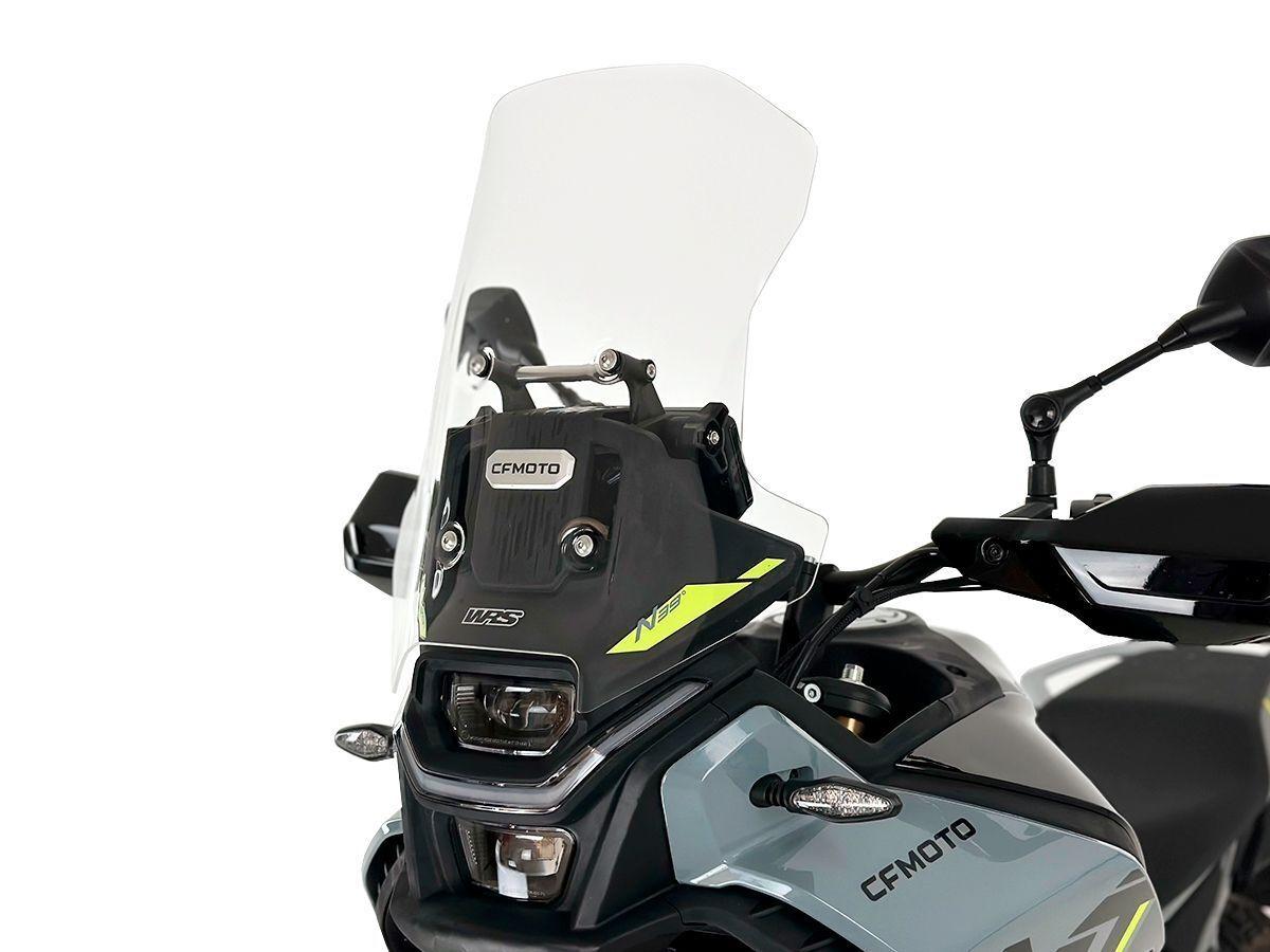 CF004T - WRS Windscreen Caponord CF Moto For CF Moto MT 450 ABS 2024-2026 42 cm (16-1/2") - Clear
