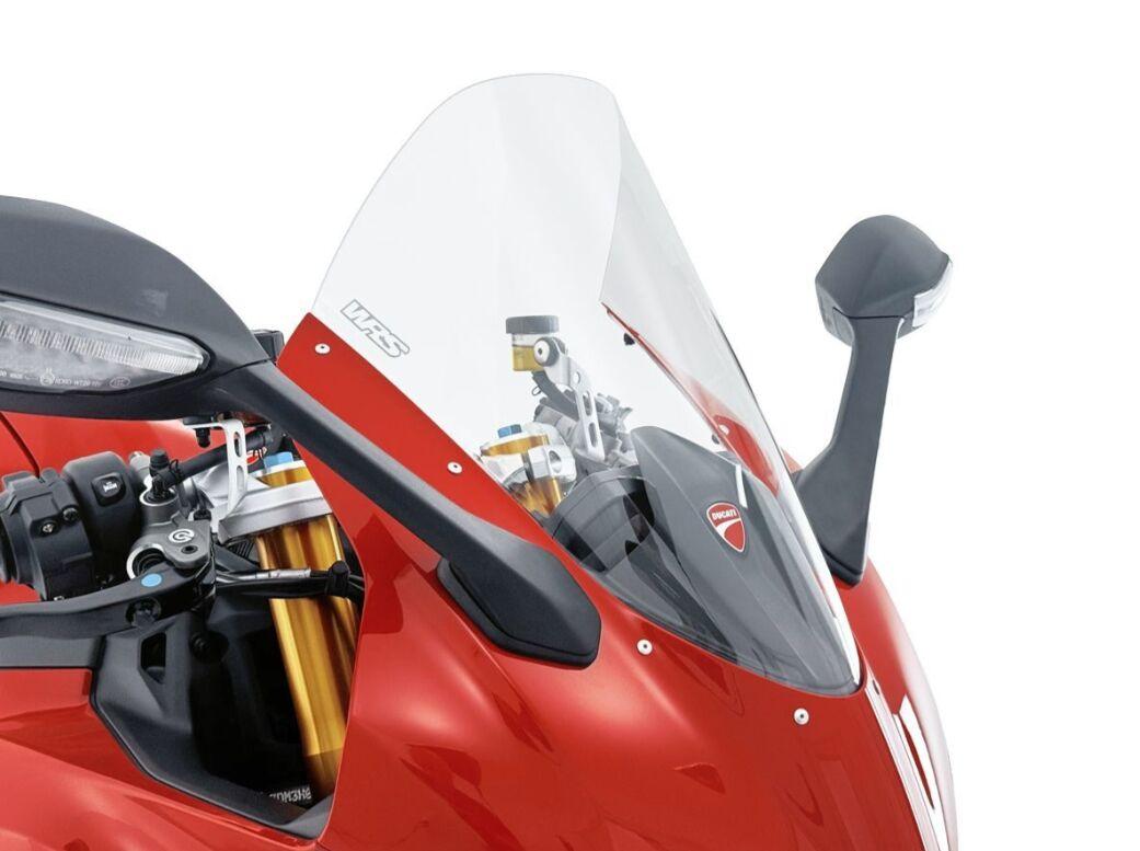 DU044T - WRS Windscreen For Ducati Panigale V2 890 ABS 2025-2026 - Clear