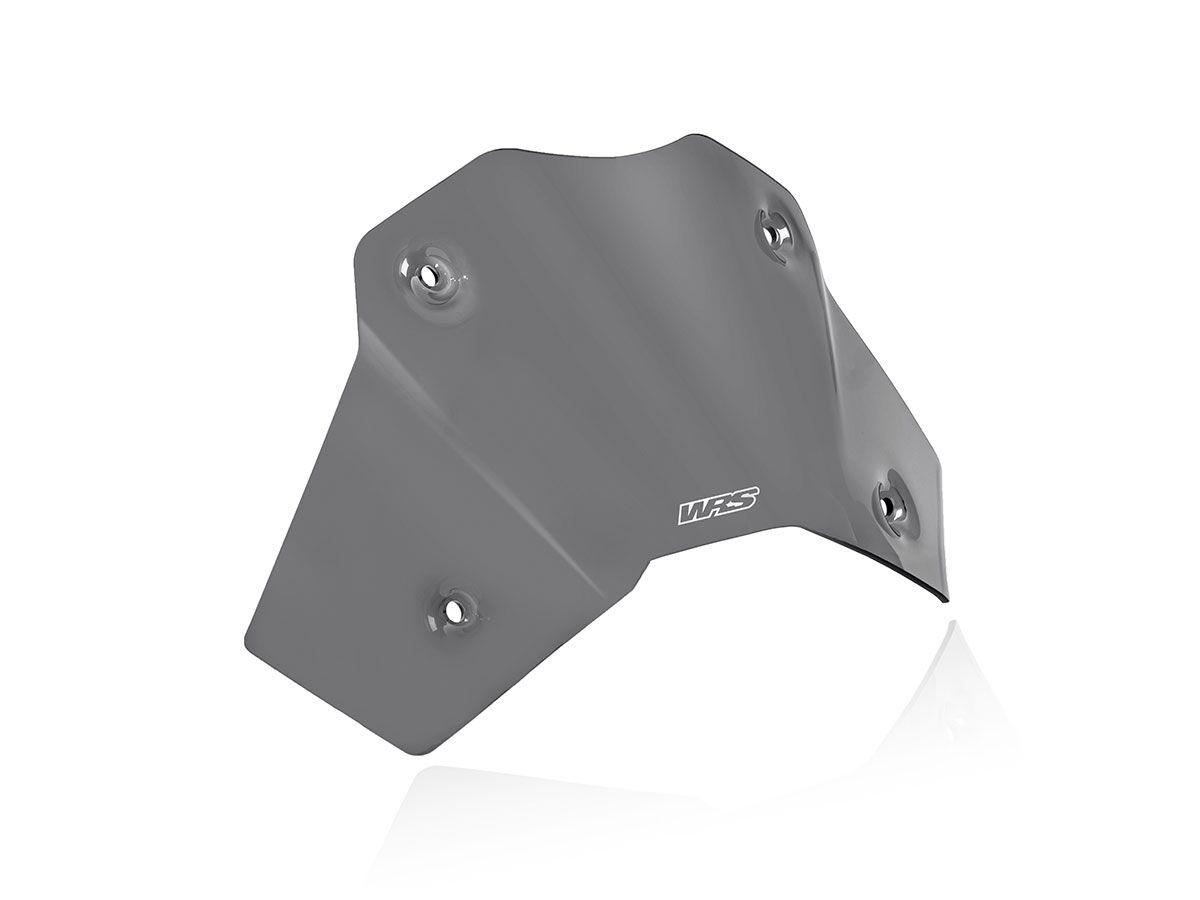 KT010FS - WRS Windscreen For KTM Super Adventure 1290 R ABS 2021-2024 16.5 cm (6-1/2") - Dark Smoke