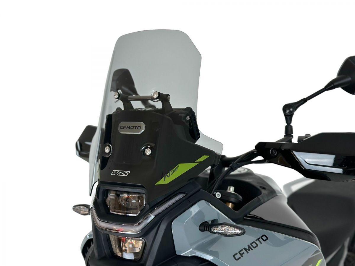 CF005F - WRS Windscreen Touring CF Moto For CF Moto MT 450 ABS 2024-2026 36 cm (14-1/4") - Smoke