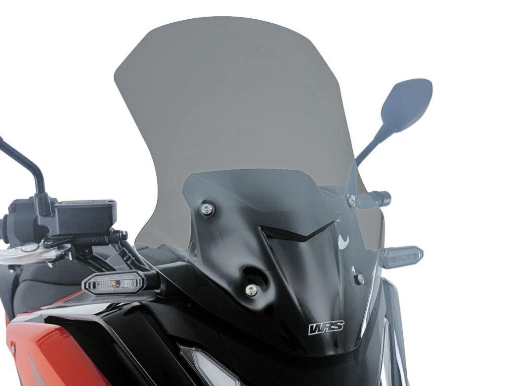 Wrs Dark Smoke Ho082fs - Windscreen For Honda Nc 750 X Abs 2025 45.5 Cm (18")