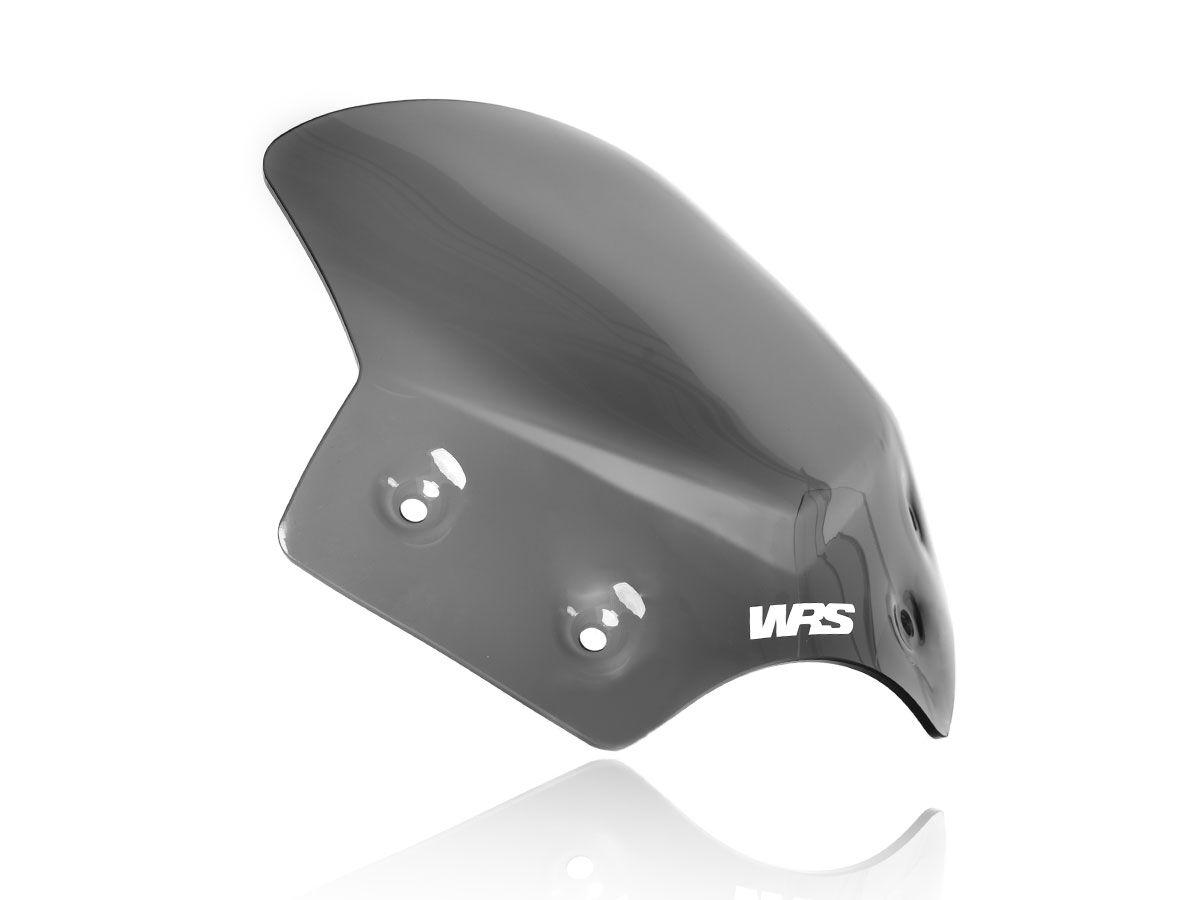 BM046FS - WRS Windscreen For BMW R 1200 R 2006-2014 26.5 cm (10-1/2") - Dark Smoke