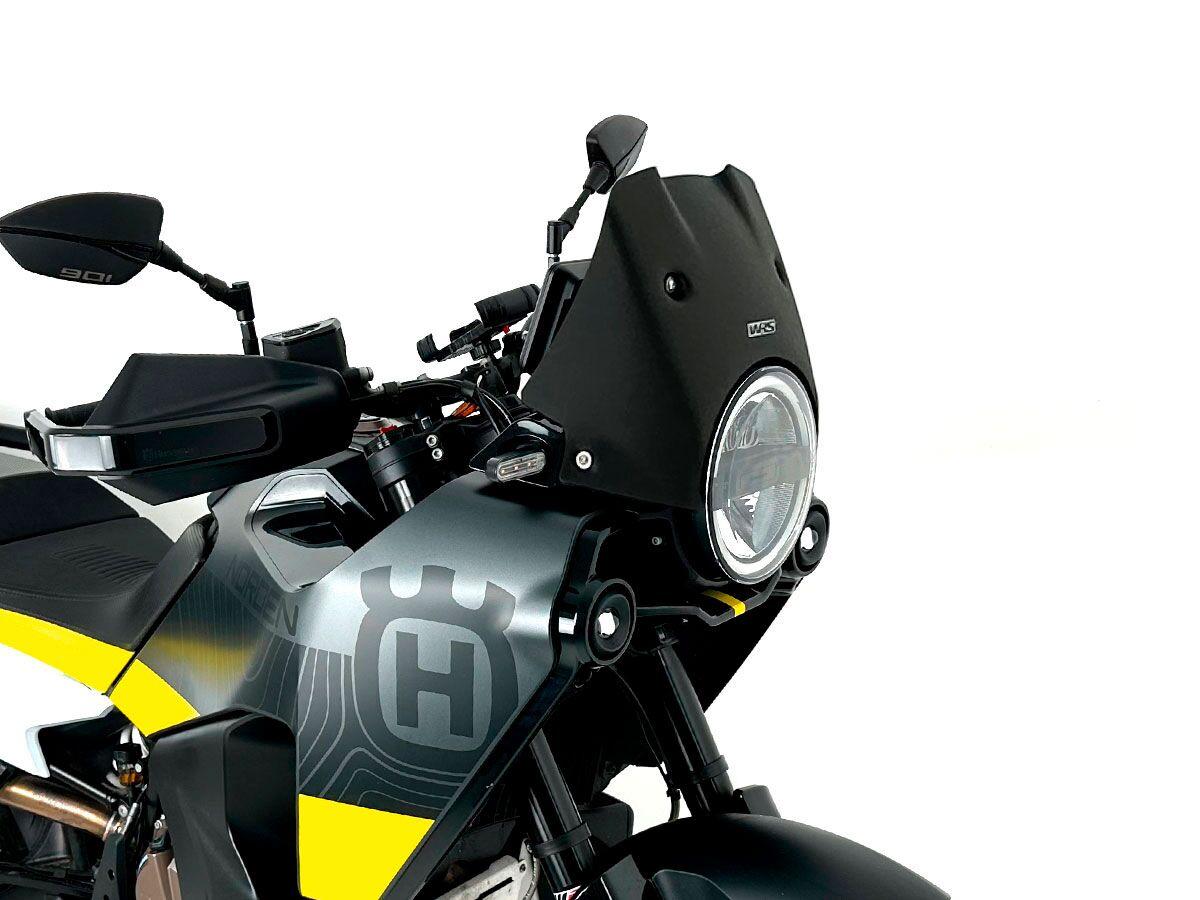 HU003NO - WRS Windscreen For Husqvarna Norden 901 ABS 2022-2024 - Black