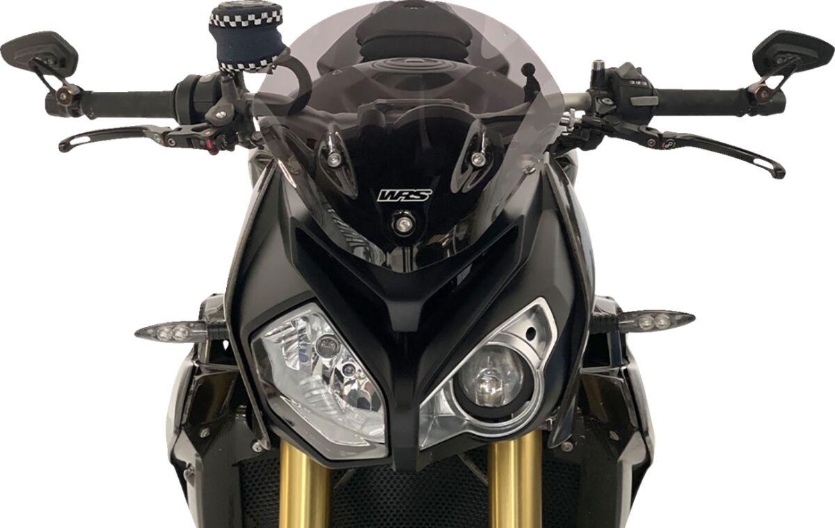 BM068FS - WRS Windscreen For BMW S 1000 R ABS 2014-2020 29 cm (11-1/2") - Dark Smoke