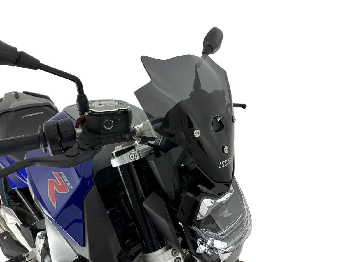 BM101FS - WRS Windscreen For BMW F 900 R ABS 2020-2024 29.5 cm (11-5/8") - Dark Smoke