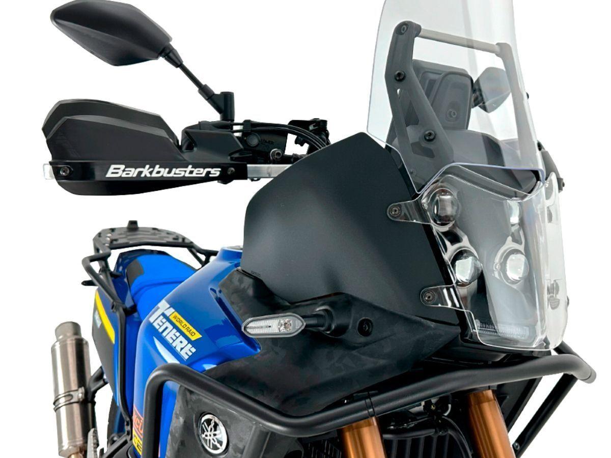 YA033NO - WRS Wind Defelctor For Yamaha XTZ 690 2022 - Black