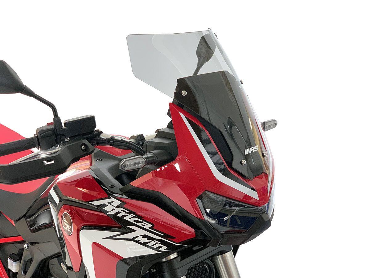 HO032F - WRS Windscreen For Honda CRF1100L ABS Africa Twin 2020-2024 40 cm (15-3/4") - Smoke