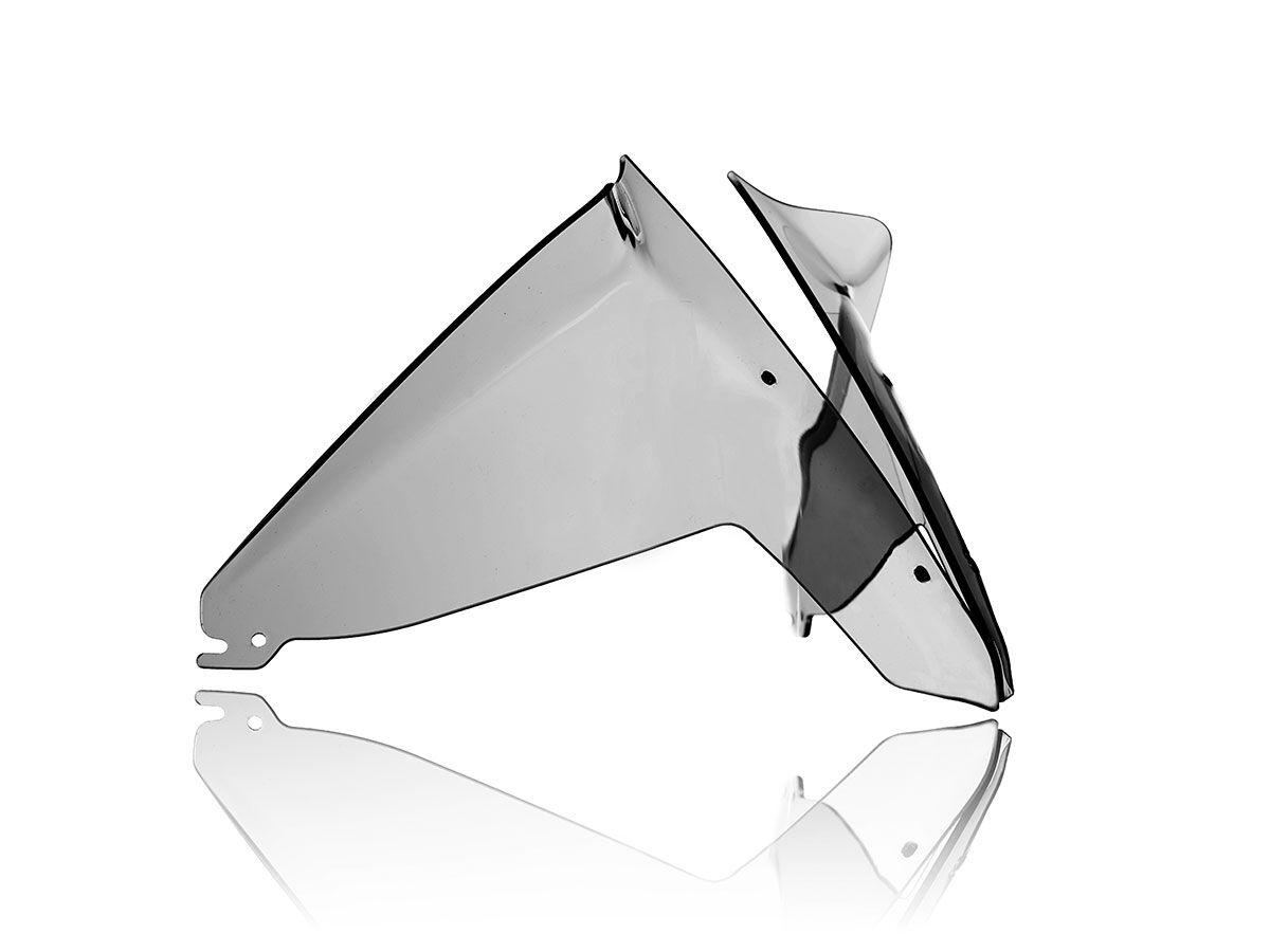 Wrs Dark Smoke Ya018fs - Wind Deflectors For Yamaha Xtz 690 2019-2022