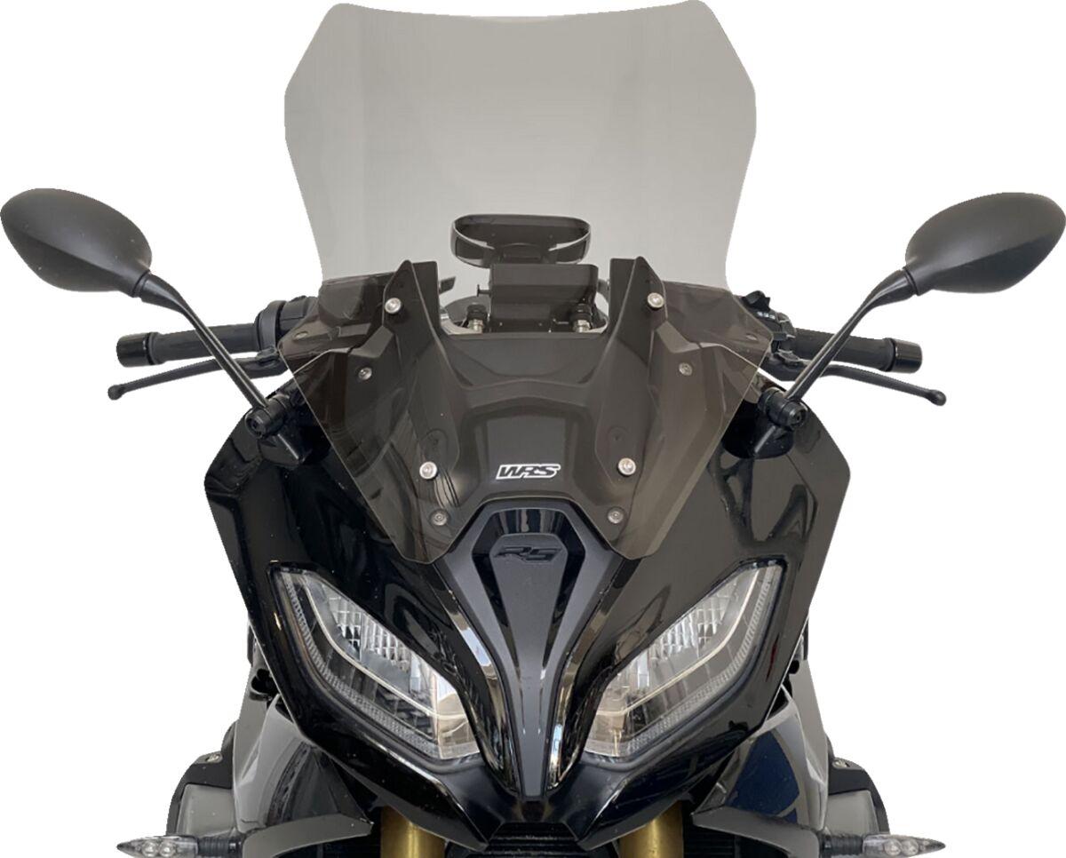 BM071F - WRS Windscreen For BMW R 1200 RS ABS 2015-2018 46 cm (18-1/8") - Smoke