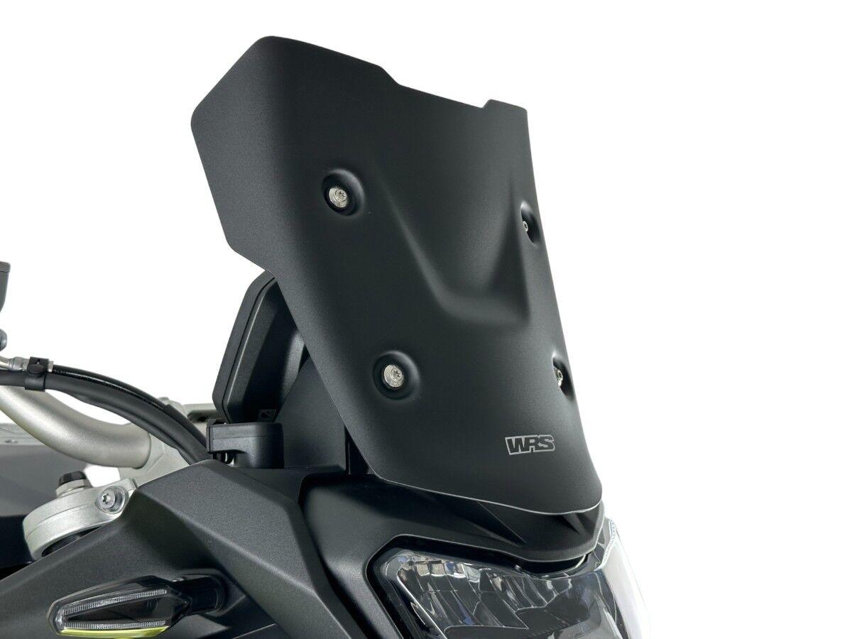 BM104NO - WRS Windscreen For BMW F 900 GS ABS 2024 26 cm (10-1/4") - Black