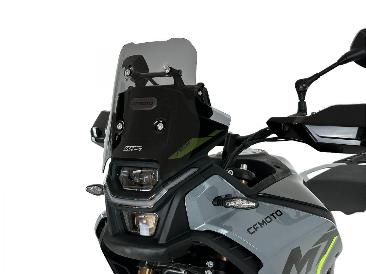 CF006FS - WRS Windscreen For CF Moto MT 450 ABS 2024-2026 - Dark Smoke