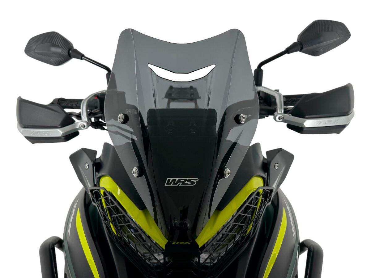 BE009FS - WRS Windscreen For Benelli TRK 702 ABS 2022-2024 - Dark Smoke