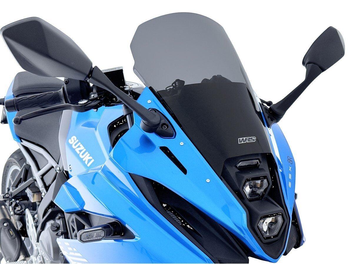 SU009FS - WRS Windscreen For Suzuki GSX-8R 800 ABS 2024-2025 - Dark Smoke