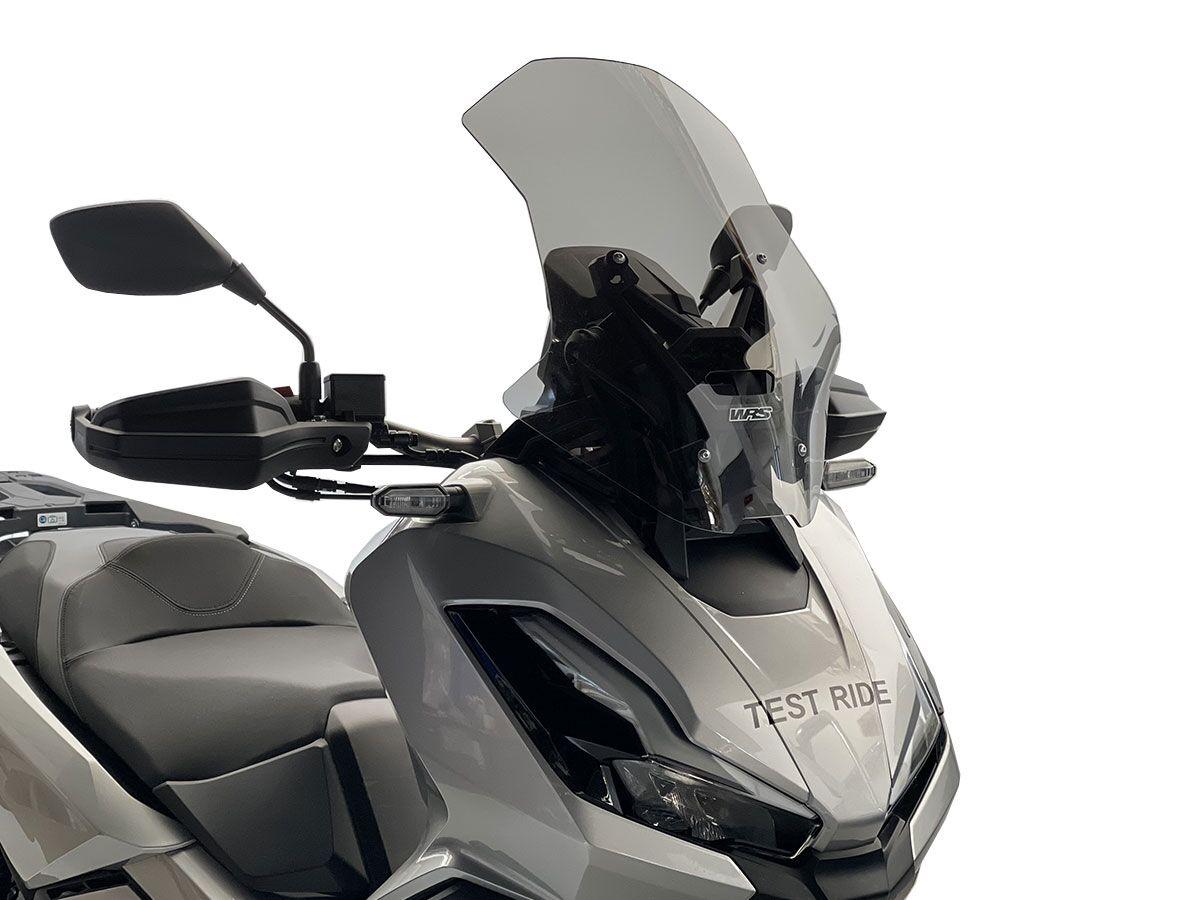 Wrs Smoke Ho057f - Windscreen For Scooter For Honda Adv 350 Abs 2022-2024 50 Cm (19-3/4")