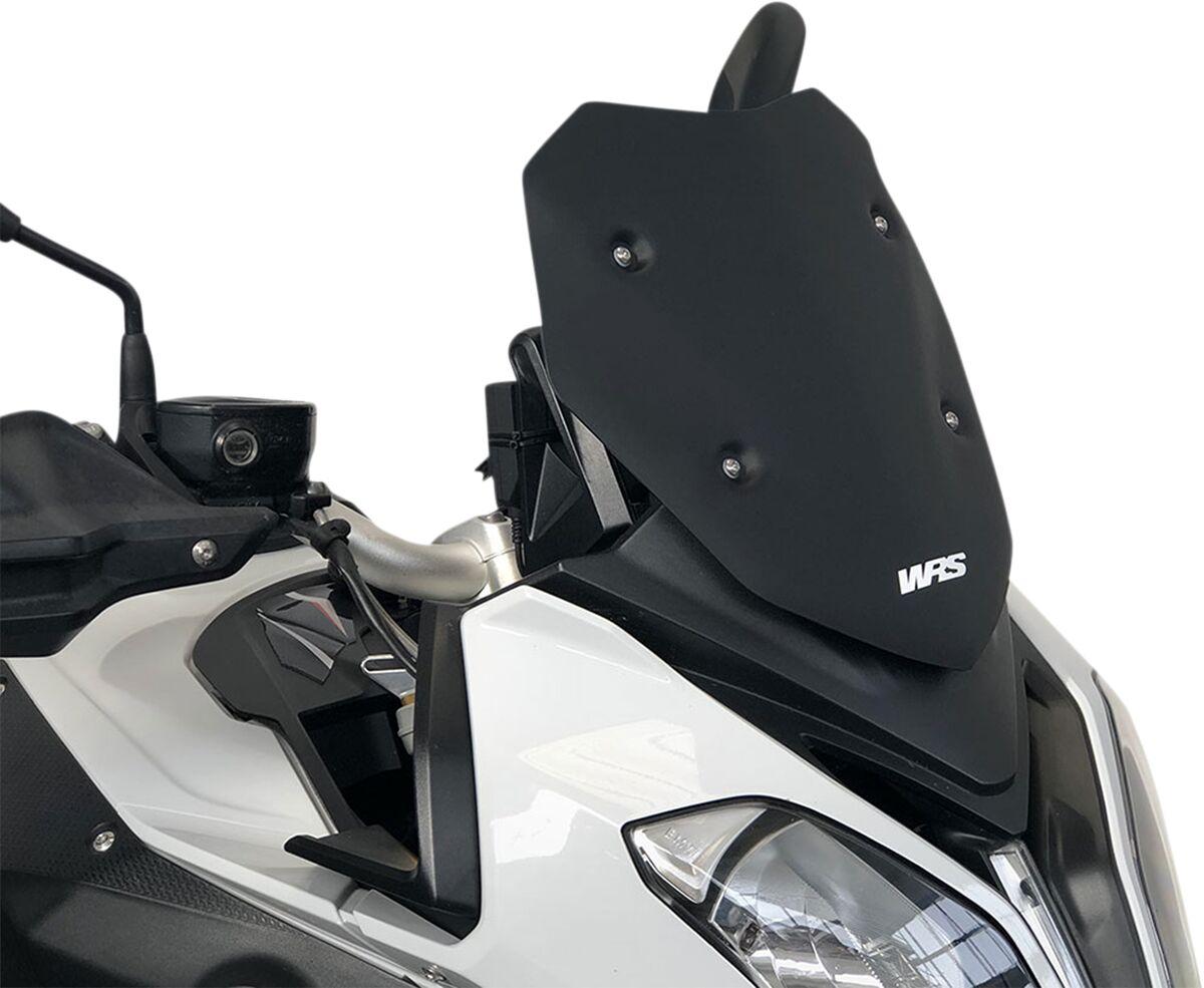 BM041NO - WRS Windscreen For BMW S 1000 XR 2015-2019 31 cm (12-1/4") - Black