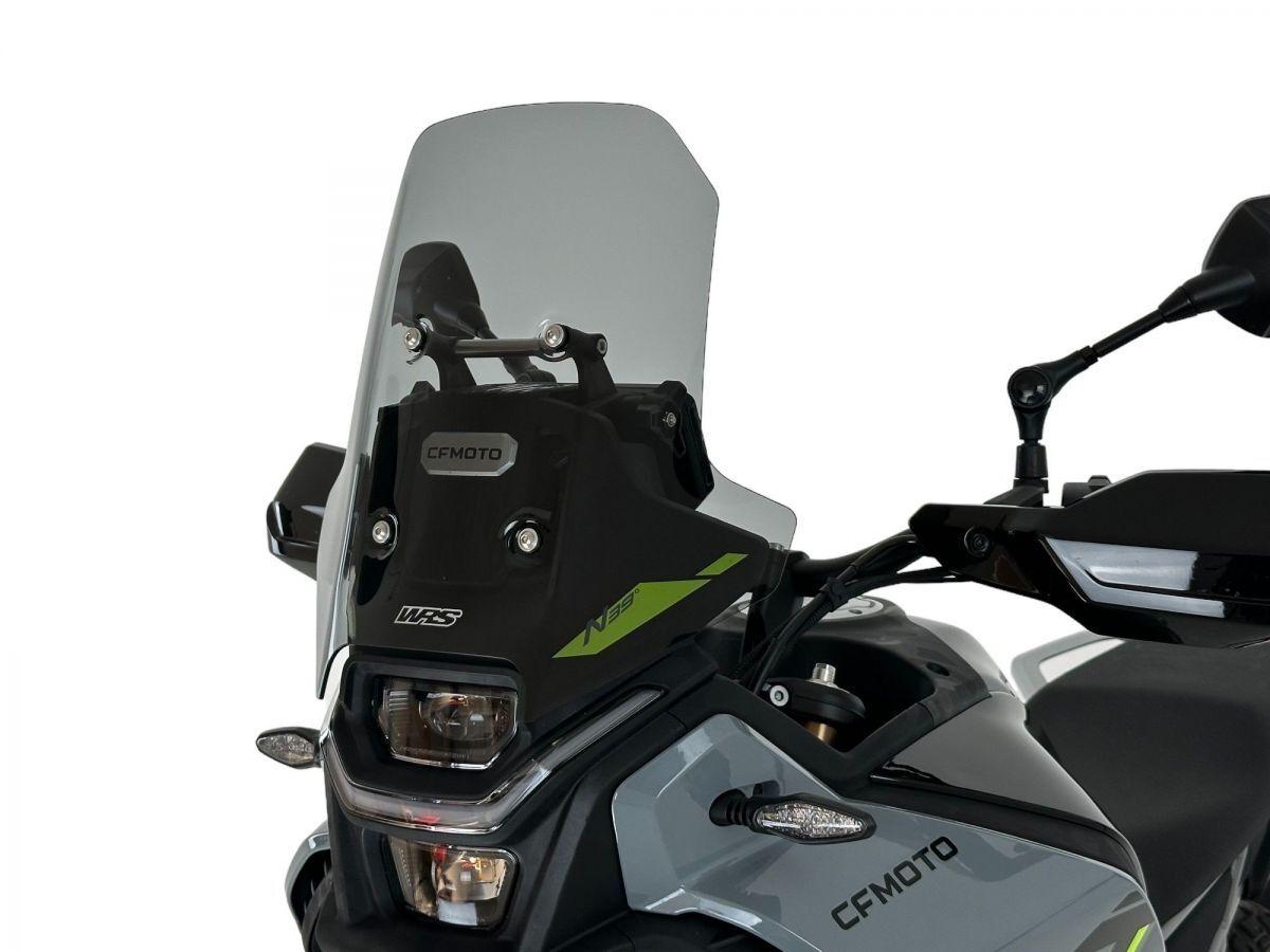 CF005FS - WRS Windscreen Touring CF Moto For CF Moto MT 450 ABS 2024-2026 36 cm (14-1/4") - Dark Smoke
