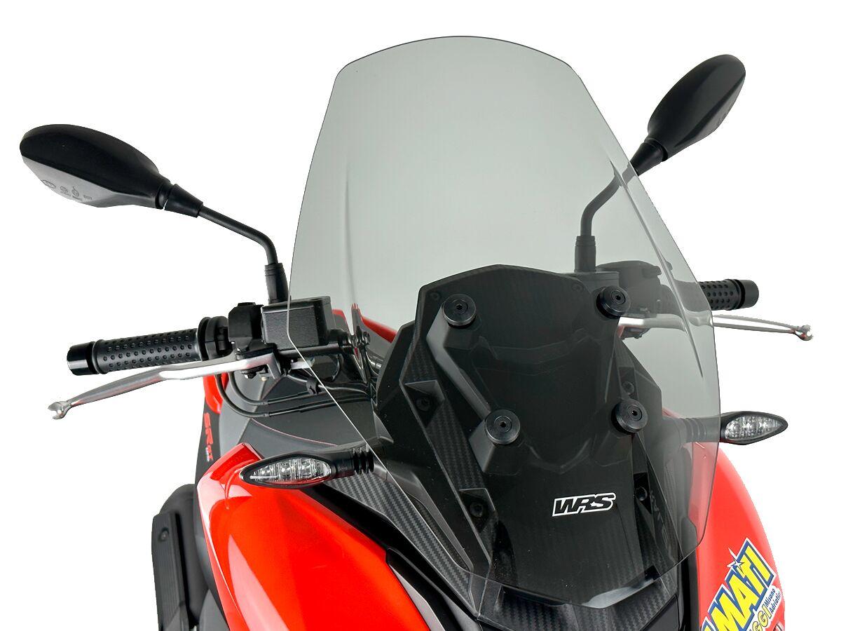 AP007F - WRS Windscreen For Aprilia SR GT 125 ABS 2022-2024 53 cm (21") - Smoke