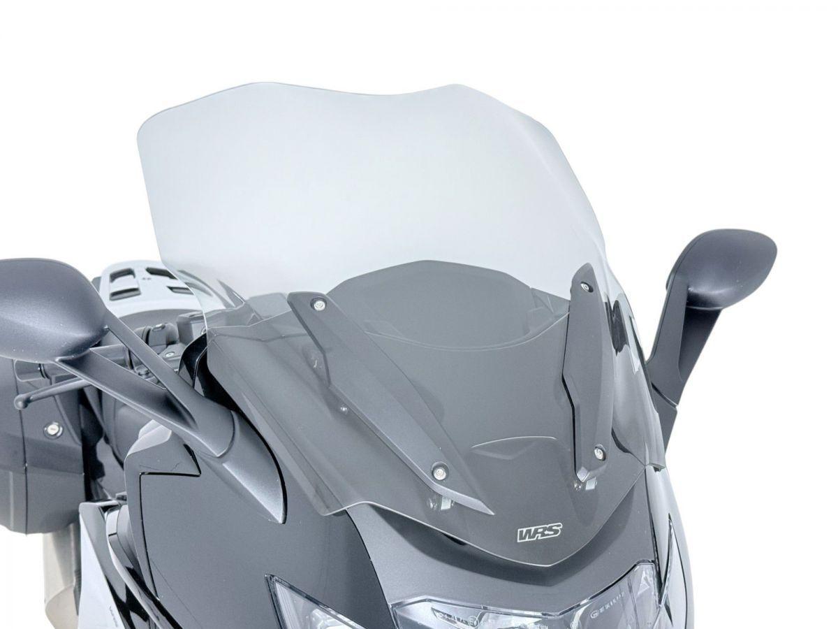 BM112F - WRS Windscreen For BMW K 1600 GT ABS 2011-2026 59 cm (23-1/4") - Smoke