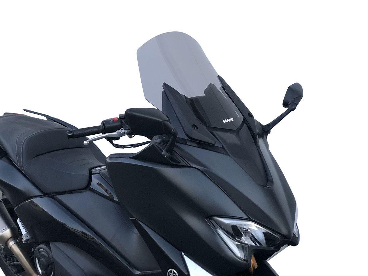 YA002F - WRS Windscreen For Yamaha XP 530 T-Max ABS 2017-2019 46 cm (18-1/8") - Smoke
