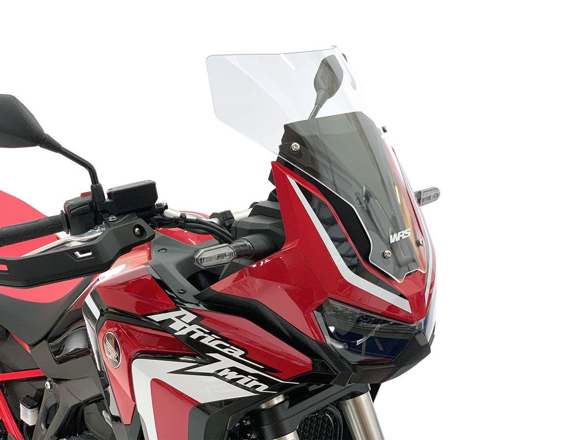HO032T - WRS Windscreen For Honda CRF1100L ABS Africa Twin 2020-2024 40 cm (15-3/4") - Clear