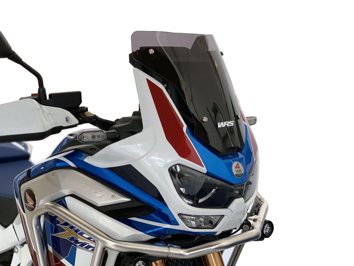 HO027FS - WRS Windscreen For Honda CRF1100L ABS Africa Twin 2020-2024 31 cm (12-1/4") - Dark Smoke
