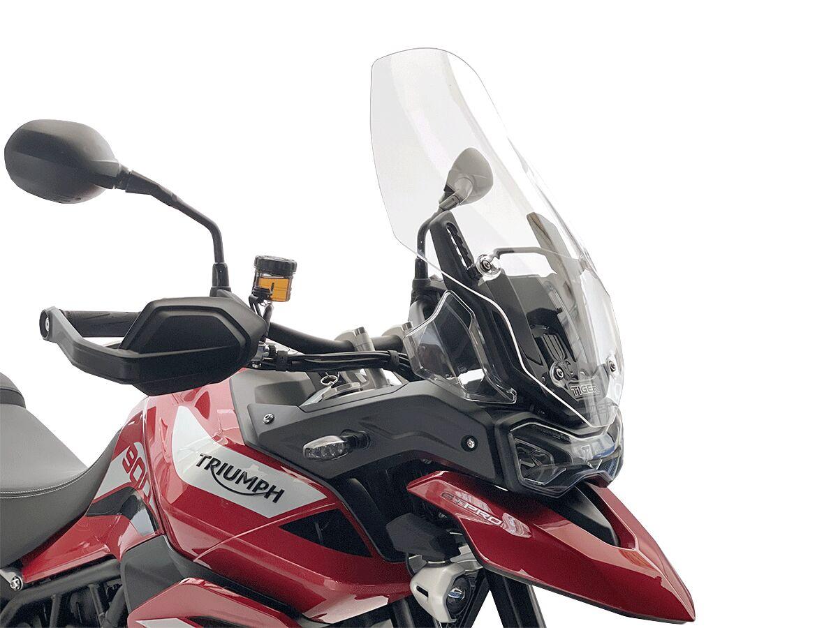 Wrs Clear Tr003t - Windscreen For Triumph Tiger 850 Abs 2022-2024 54 Cm (21-1/4")
