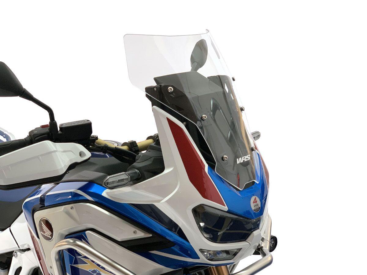 HO033T - WRS Windscreen For Honda CRF1100L ABS Africa Twin 2020-2024 40 cm (15-3/4") - Clear