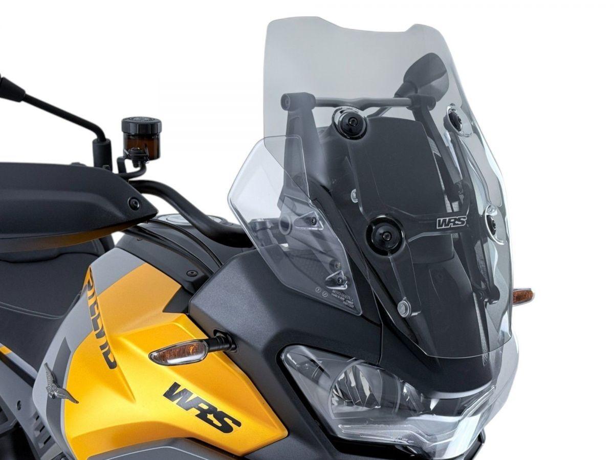 MG006F - WRS Windscreen For Moto Guzzi Stelvio 1000 ABS 2024-2025 - Smoke