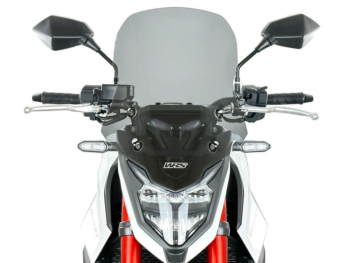 Wrs Smoke Ho059f - Windscreen For Honda Cb 750 Abs 2023-2024 43 Cm (17")