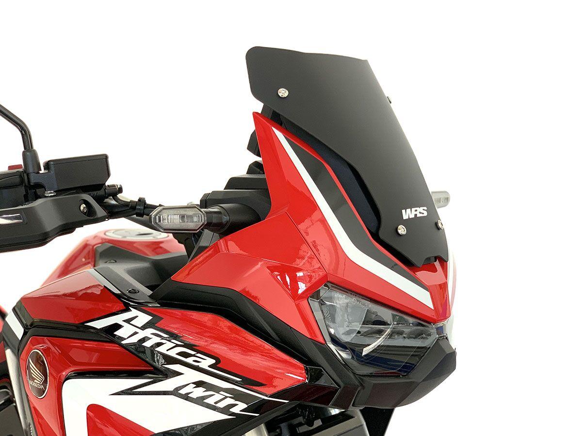 HO031NO - WRS Windscreen For Honda CRF1100L ABS Africa Twin 2020-2023 29 cm (11-1/2") - Black