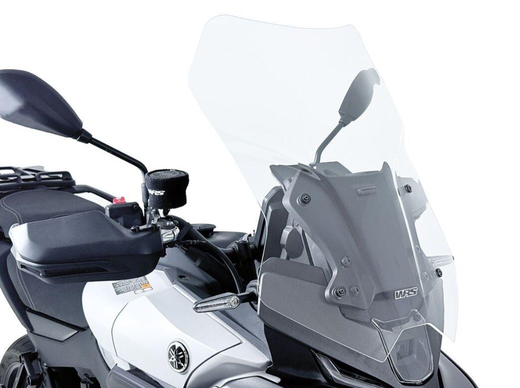 YA042T - WRS Windscreen For Yamaha MT-09 TR DXCS 2025 57.5 cm (22-5/8") - Clear