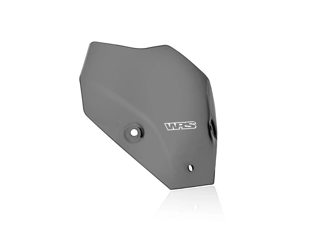 BM077FS - WRS Windscreen For BMW S 1000 R ABS 2022-2024 25 cm (9-7/8") - Dark Smoke