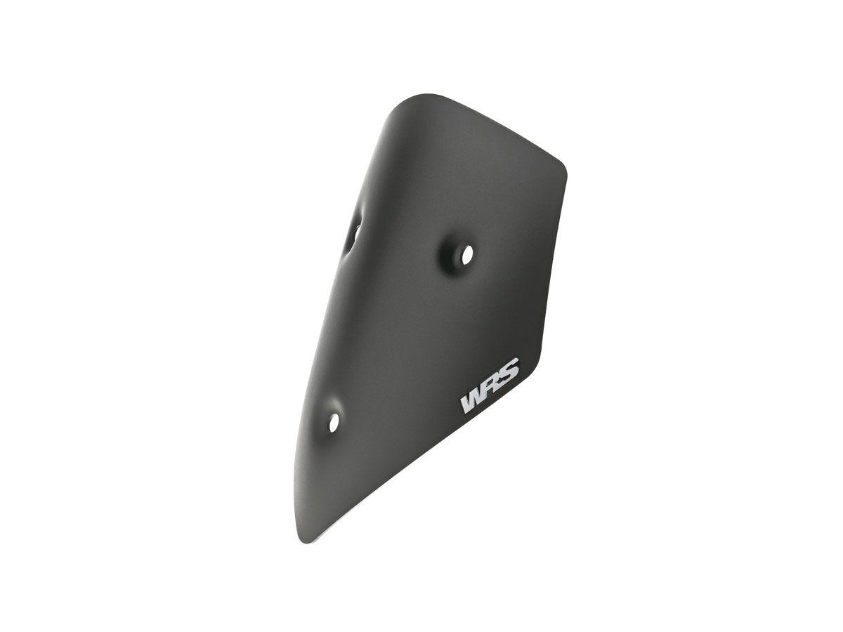 DU002NO - WRS Windscreen For Ducati MultiStrada 1200 2010-2012 37 cm (14-1/2") - Black