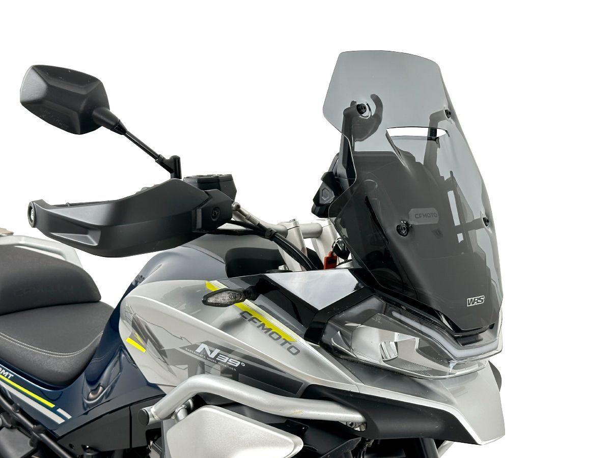 CF002FS - WRS Windscreen Standard CF MOTO 800MT For CF Moto MT 800 ABS 2022-2024 46.5 cm (18-1/4") - Dark Smoke