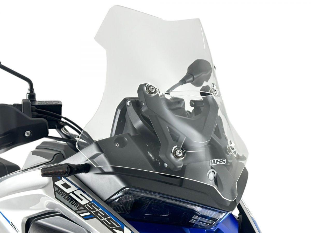 VO002T - WRS Windscreen For Voge Adventure 525 DSX ABS 2024 44.5 cm (17-1/2") - Clear
