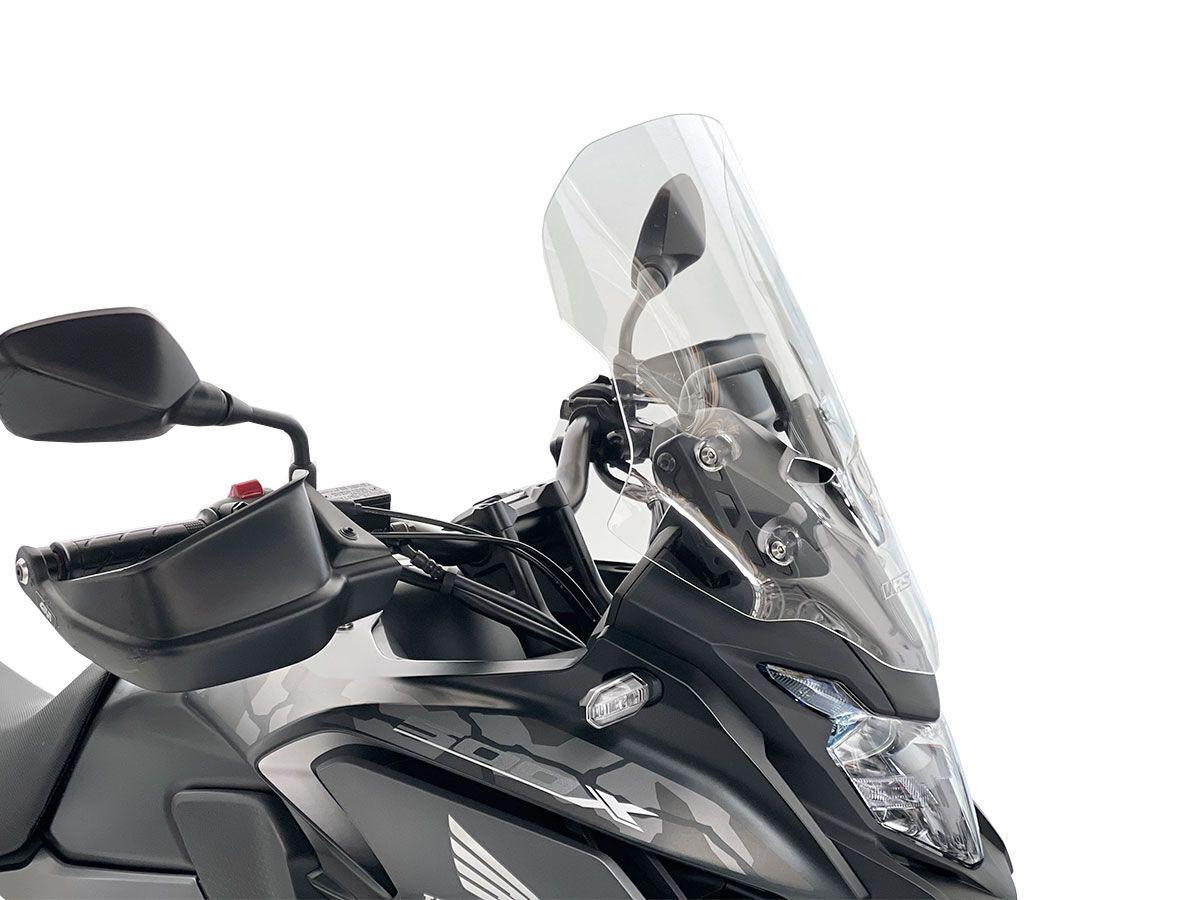 HO043T - WRS Windscreen Touring CB500X For Honda CB500 X 2016-2024 46 cm (18-1/8") - Clear