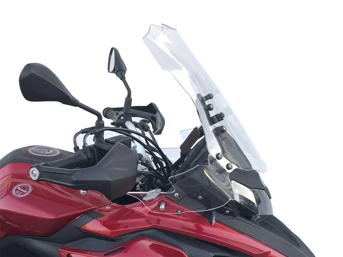 BE003T - WRS Wind Deflectors For Benelli TRK 502 ABS 2017-2023 - Clear
