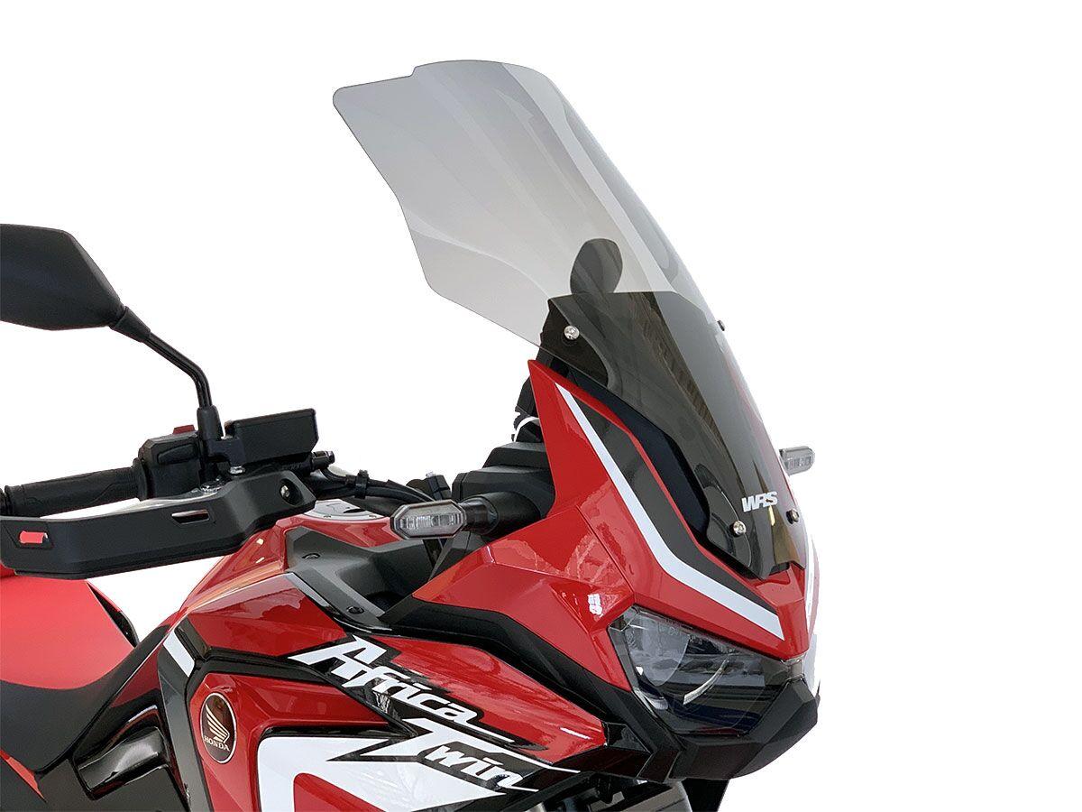 HO028F - WRS Windscreen For Honda CRF1100L ABS Africa Twin 2020-2023 56 cm (22") - Dark Smoke